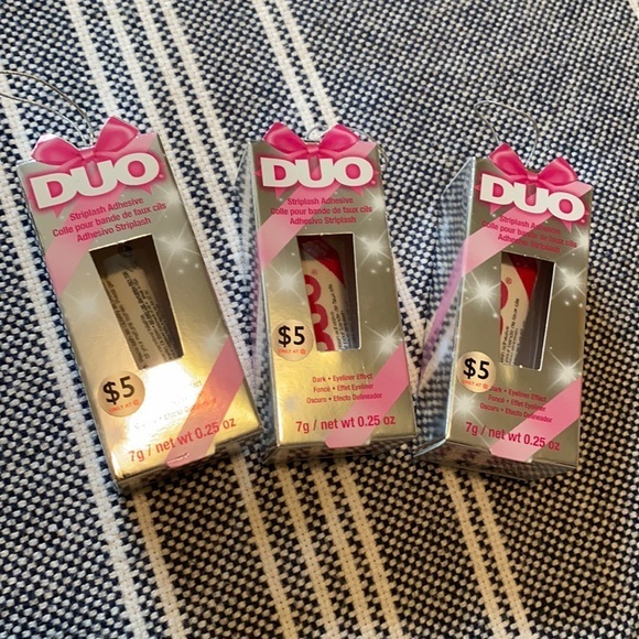 DUO Striplash Adhesive Dark Eyeliner Effect set 3 NEW - Picture 1 of 5